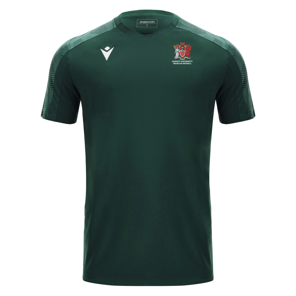 Cardiff University Geoplan Netball - GEDE shirt (Bottle Green)
