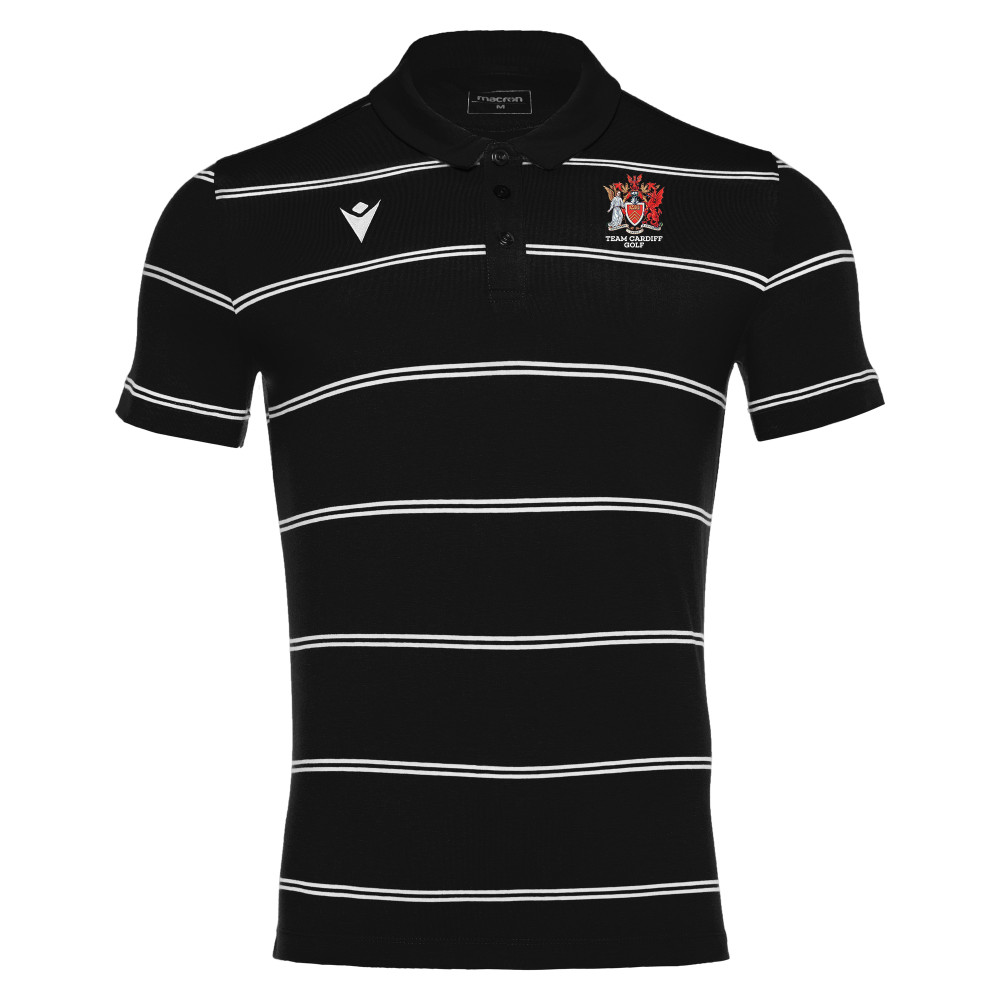 Cardiff University Golf - FLAMENCO polo (Black)