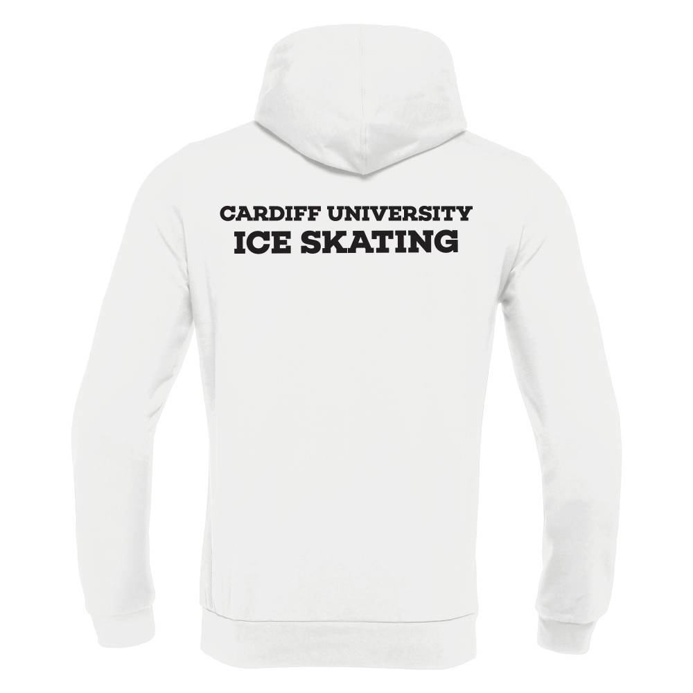 Cardiff University Ice Skating - BANJO HERO hoody (White)