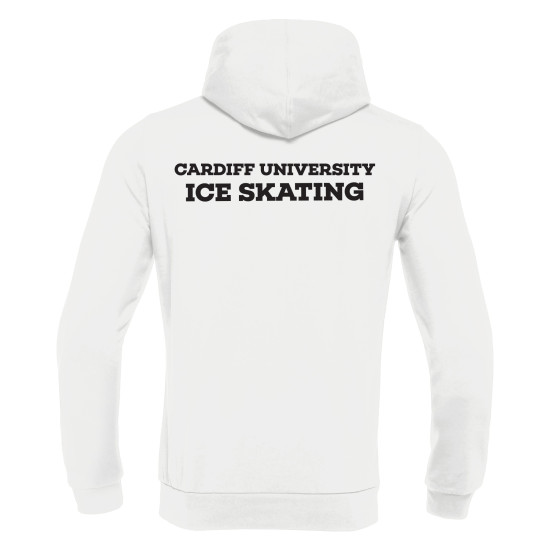 Cardiff University Ice Skating - BANJO HERO hoody (White)
