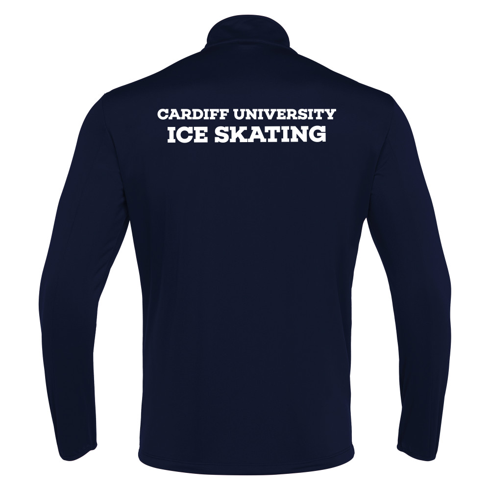 Cardiff University Ice Skating - HAVEL 1/4 zip top (Navy)