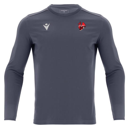 Cardiff University Ice Skating - RIGEL HERO shirt LS (Grey)