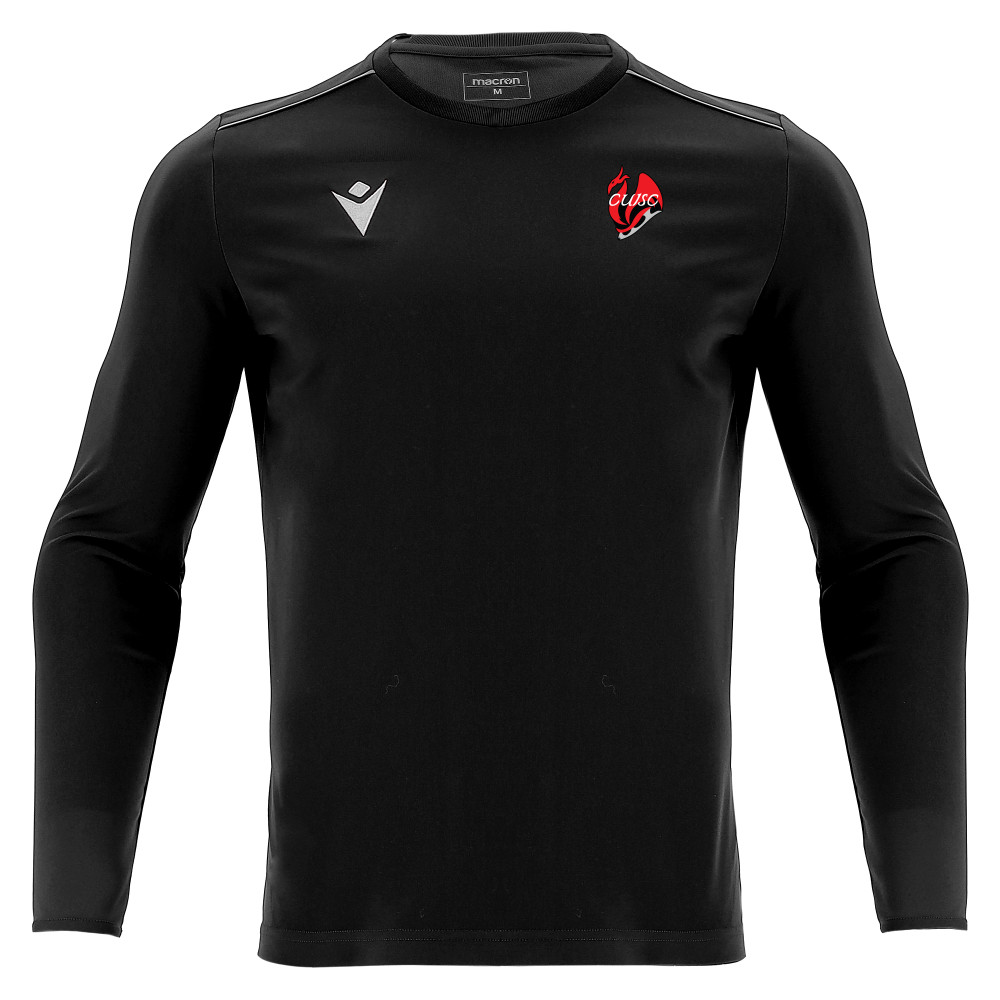 Cardiff University Ice Skating - RIGEL HERO shirt LS (Black)