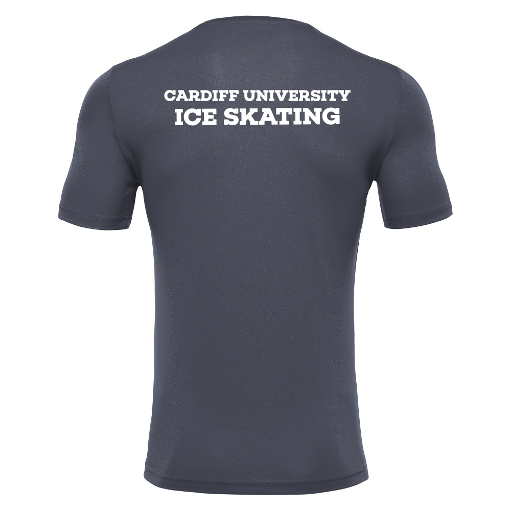Cardiff University Ice Skating - RIGEL HERO shirt SS (Grey)