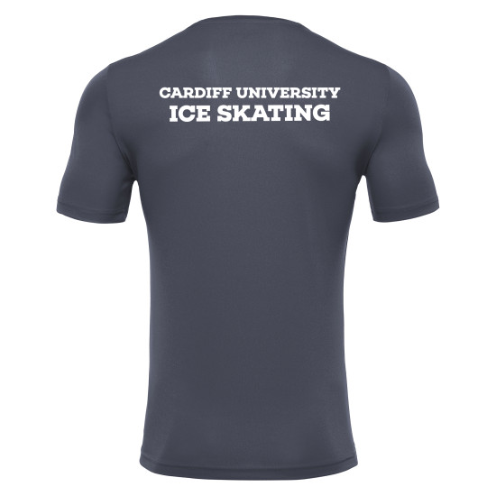 Cardiff University Ice Skating - RIGEL HERO shirt SS (Grey)