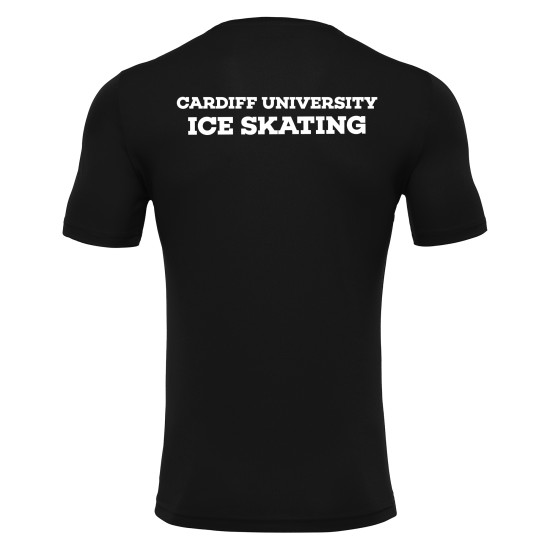 Cardiff University Ice Skating - RIGEL HERO shirt SS (Black)