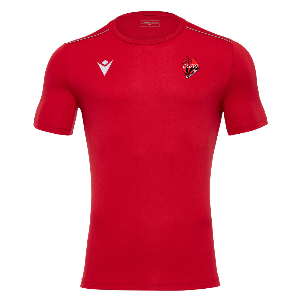 Cardiff University Ice Skating - RIGEL HERO shirt SS (Red)