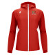 Cardiff University Karate - TIAMAT microfiber full zip hoody (Red/White)