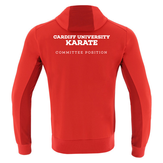 Cardiff University Karate - ELECTRO hoody (Red)