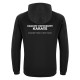 Cardiff University Karate - TIAMAT microfiber full zip hoody (Black/White)