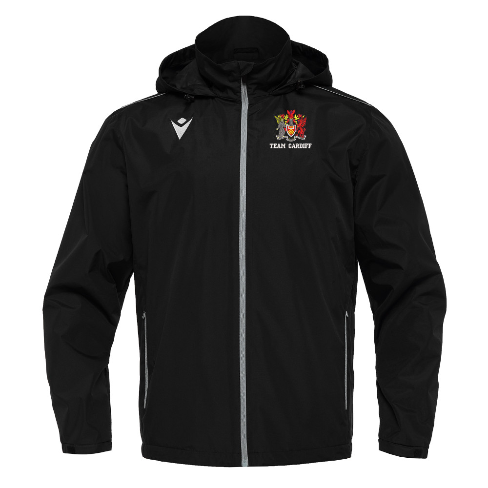 Cardiff University Karate - VOSTOK full zip shower jacket (Black)