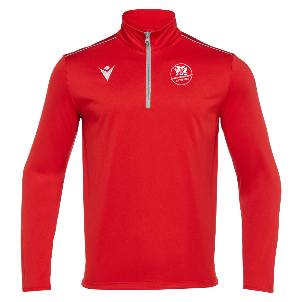 Cardiff University Kayaking - HAVEL 1/4 zip top (Red)