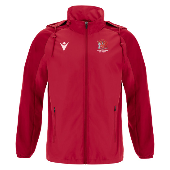 Cardiff University Ladies Hockey - ELBRUS shower jacket (Red)
