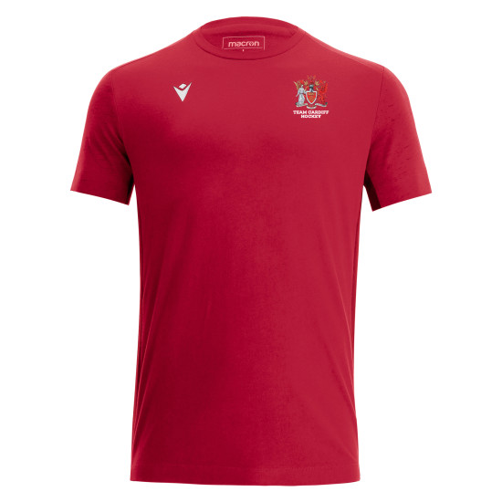 Cardiff University Ladies Hockey - NEVEL T-shirt (Red)