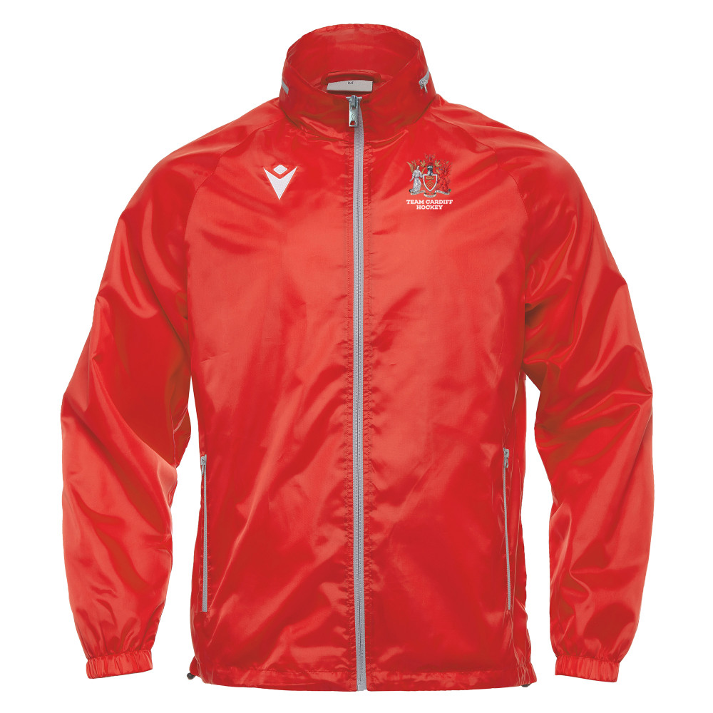 Cardiff University Ladies Hockey - PRAIA HERO full zip windbreaker (Red)