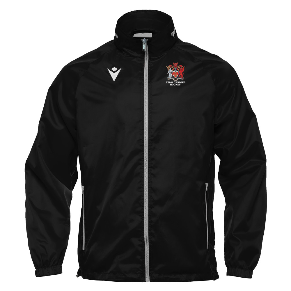 Cardiff University Ladies Hockey - PRAIA HERO full zip windbreaker (Black)