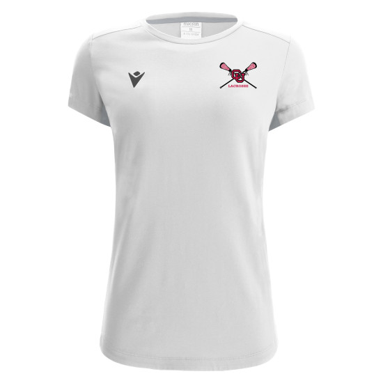 Cardiff University Ladies Lacrosse - LUTE T-shirt (White)