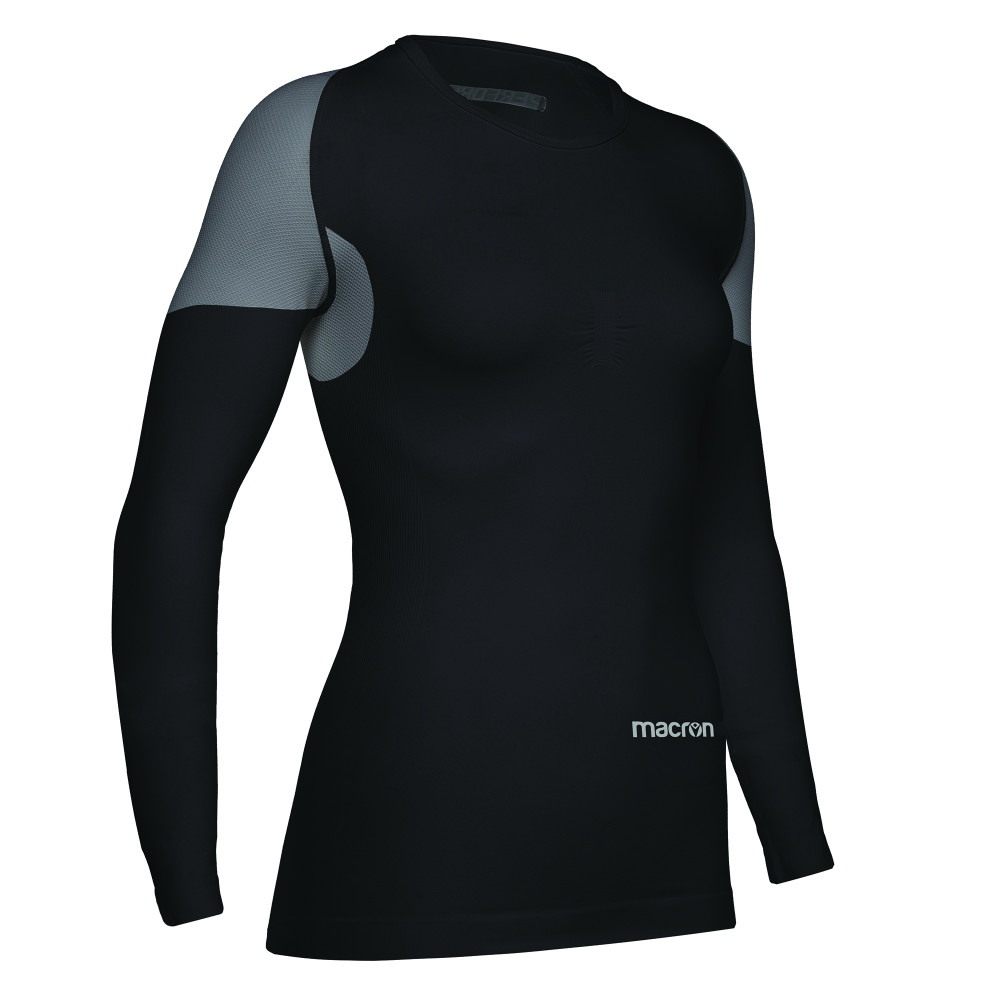 Cardiff University Ladies Lacrosse - PERFORMANCE ++ woman compression long sleeves top (Black)