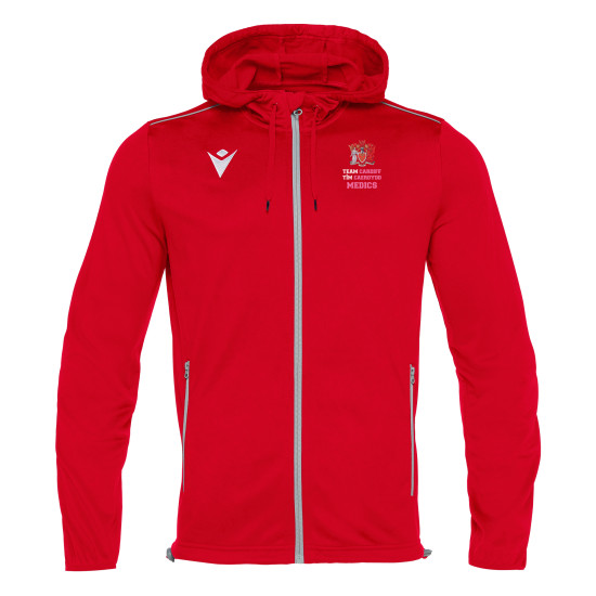 Cardiff University Medic Basketball - FREYR full zip hoody (Red)