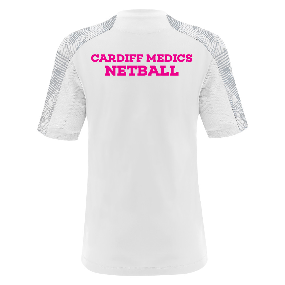 Cardiff University Medic Netball - BELLATRIX shirt (White)