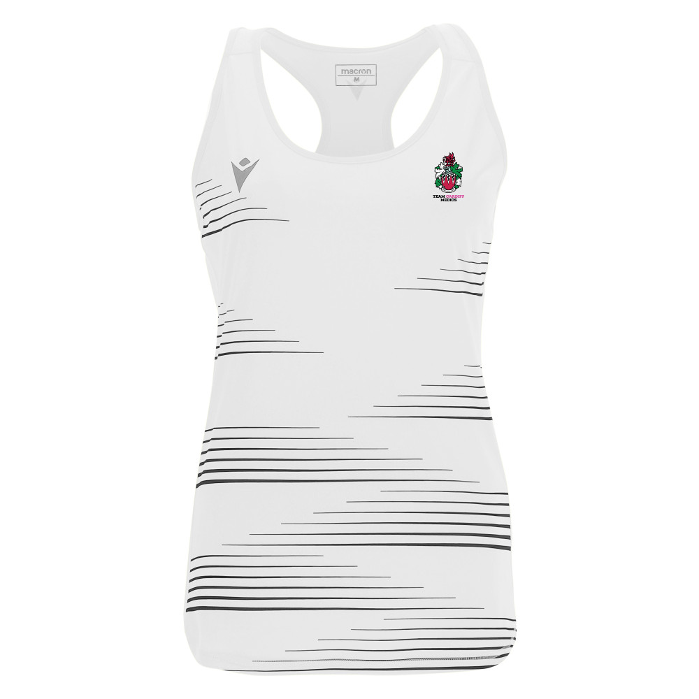 Cardiff University Medic Netball - DOLLY singlet (White)