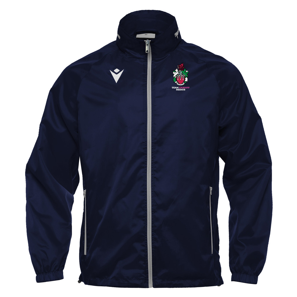 Cardiff University Medic Netball - PRAIA HERO full zip windbreaker (Navy)