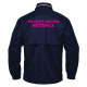 Cardiff University Medic Netball - PRAIA HERO full zip windbreaker (Navy)