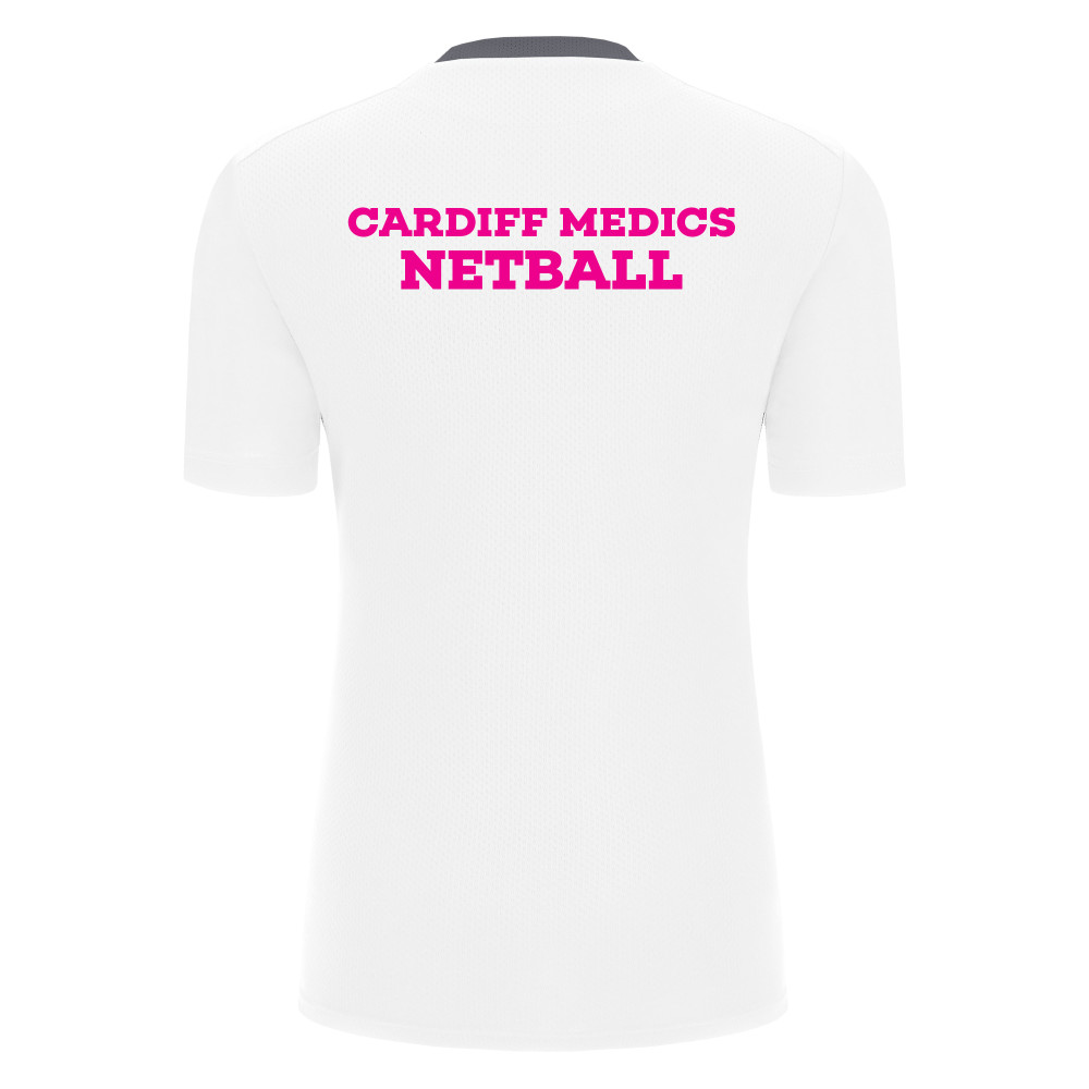 Cardiff University Medic Netball - SKAT shirt (White)