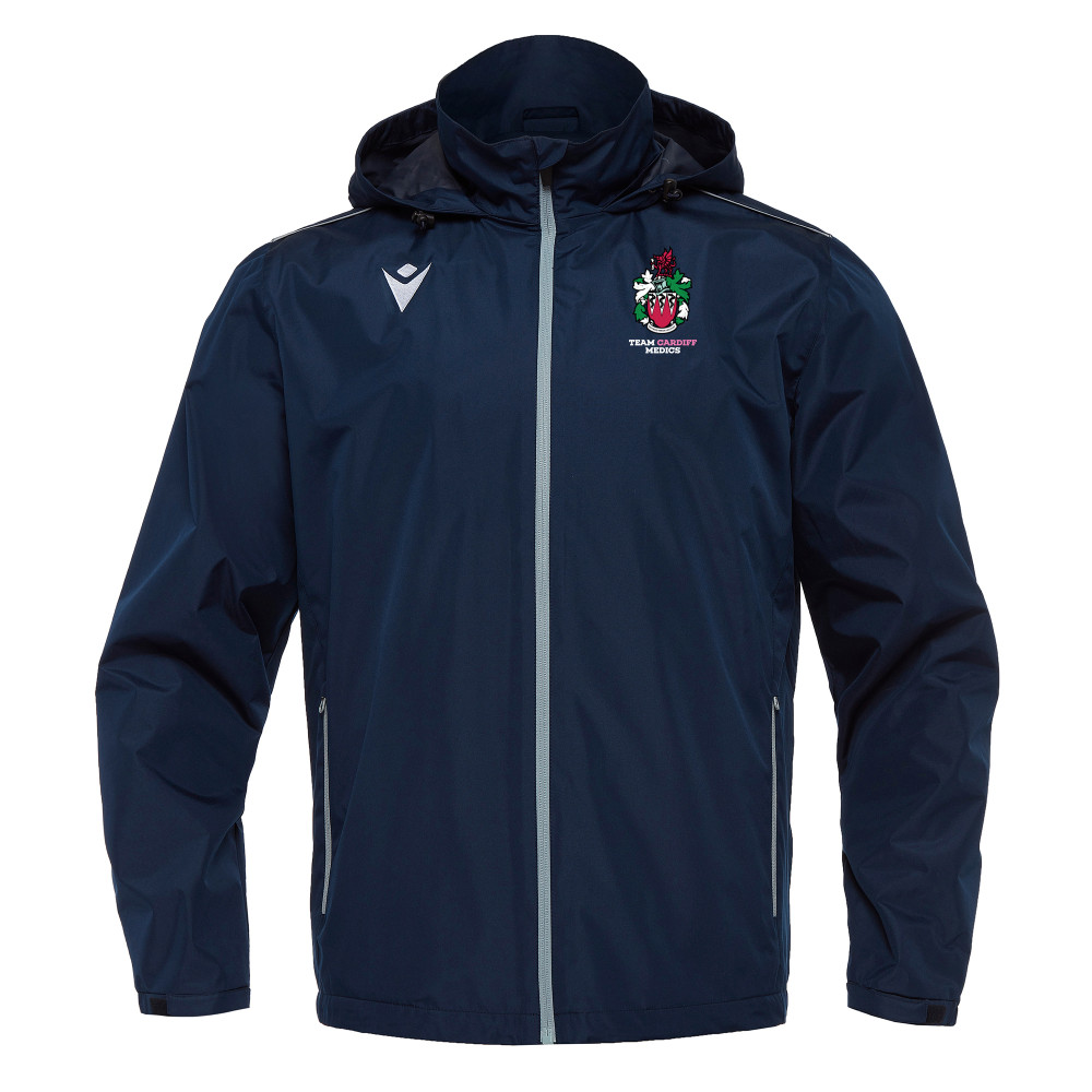 Cardiff University Medic Netball - VOSTOK full zip shower jacket (Navy)