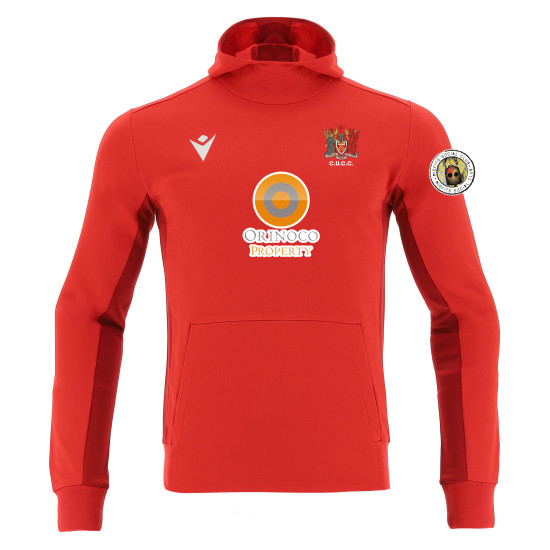 Mens Cricket - ELECTRO hoody (Red) Mens Cricket - ELECTRO hoody (Red)