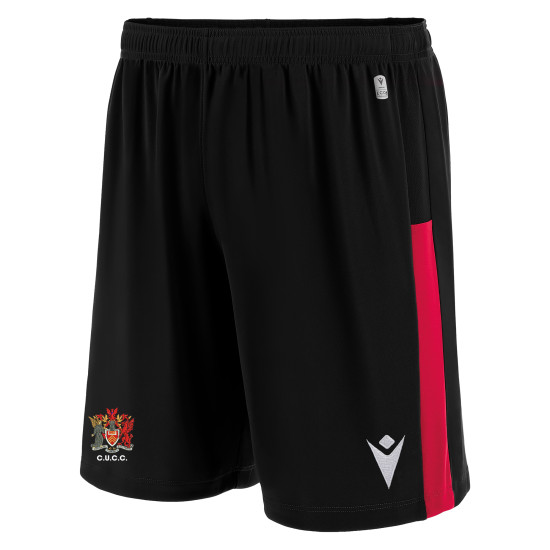 Mens Cricket - SKARA ECO shorts (Black/Red) Mens Cricket - SKARA ECO shorts (Black/Red)