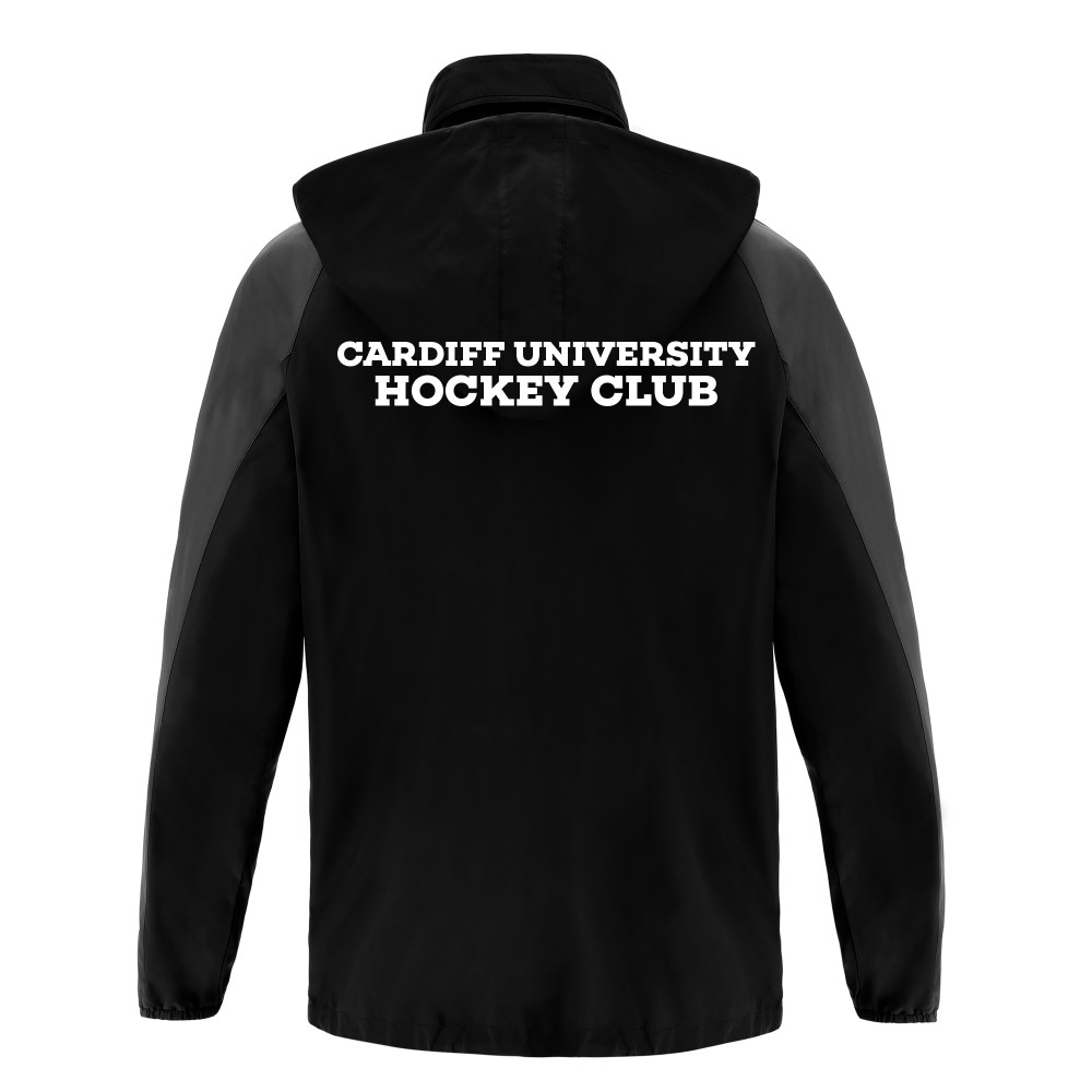 Cardiff University Mens Hockey - ELBRUS shower jacket (Black)