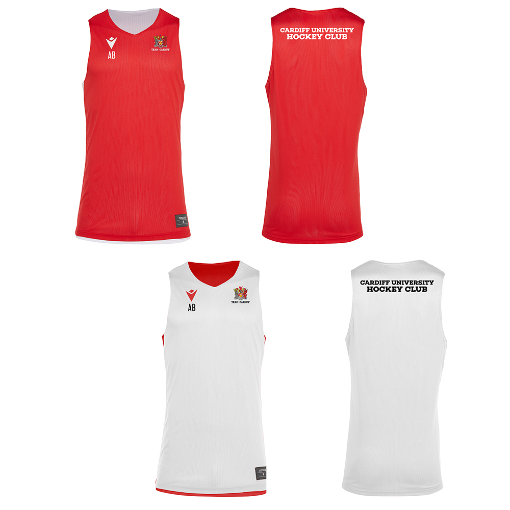 Cardiff University Mens Hockey - PROPANE training shirt (Red/White)