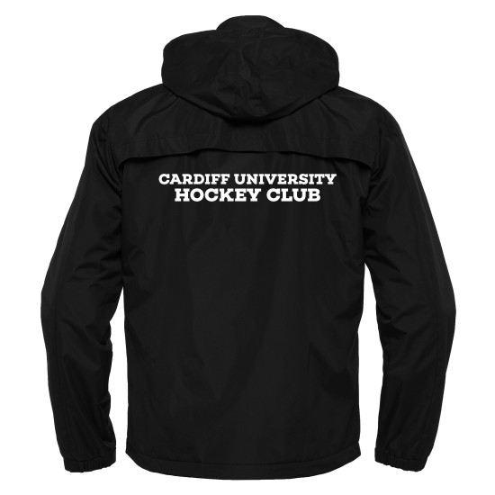 Cardiff University Mens Hockey - VOSTOK full zip shower jacket (Black)