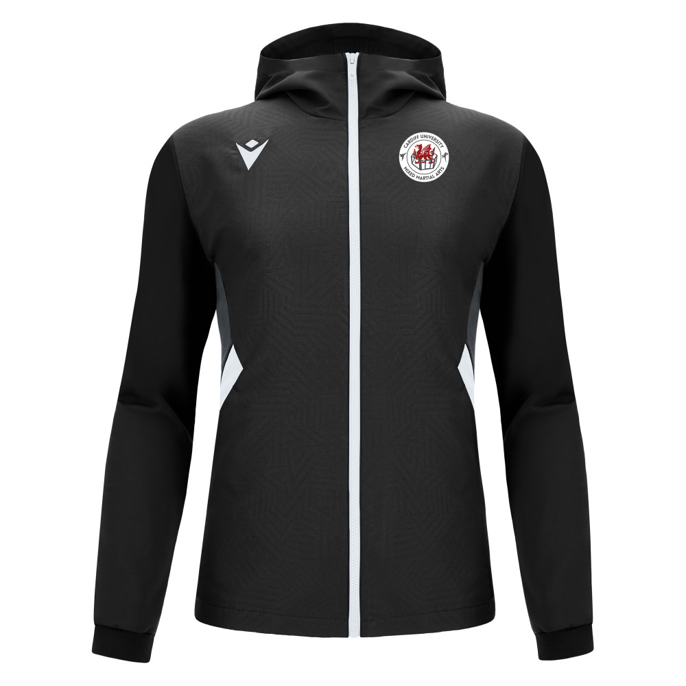 Cardiff University MMA - TIAMAT microfiber full zip hoody (Black)