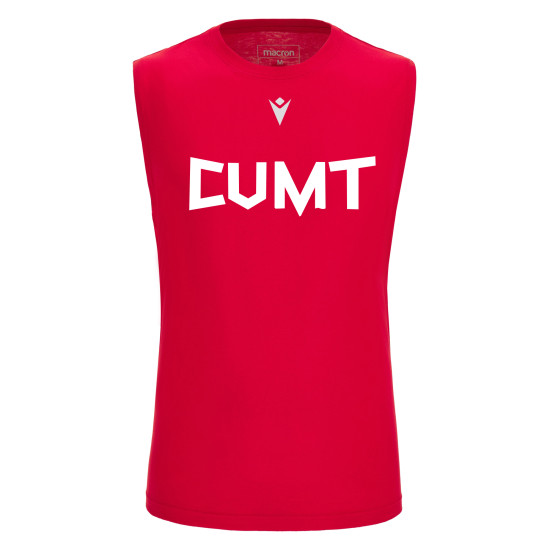 Cardiff University Mountain Bike Team - MP151 sleeveless shirt (Red)