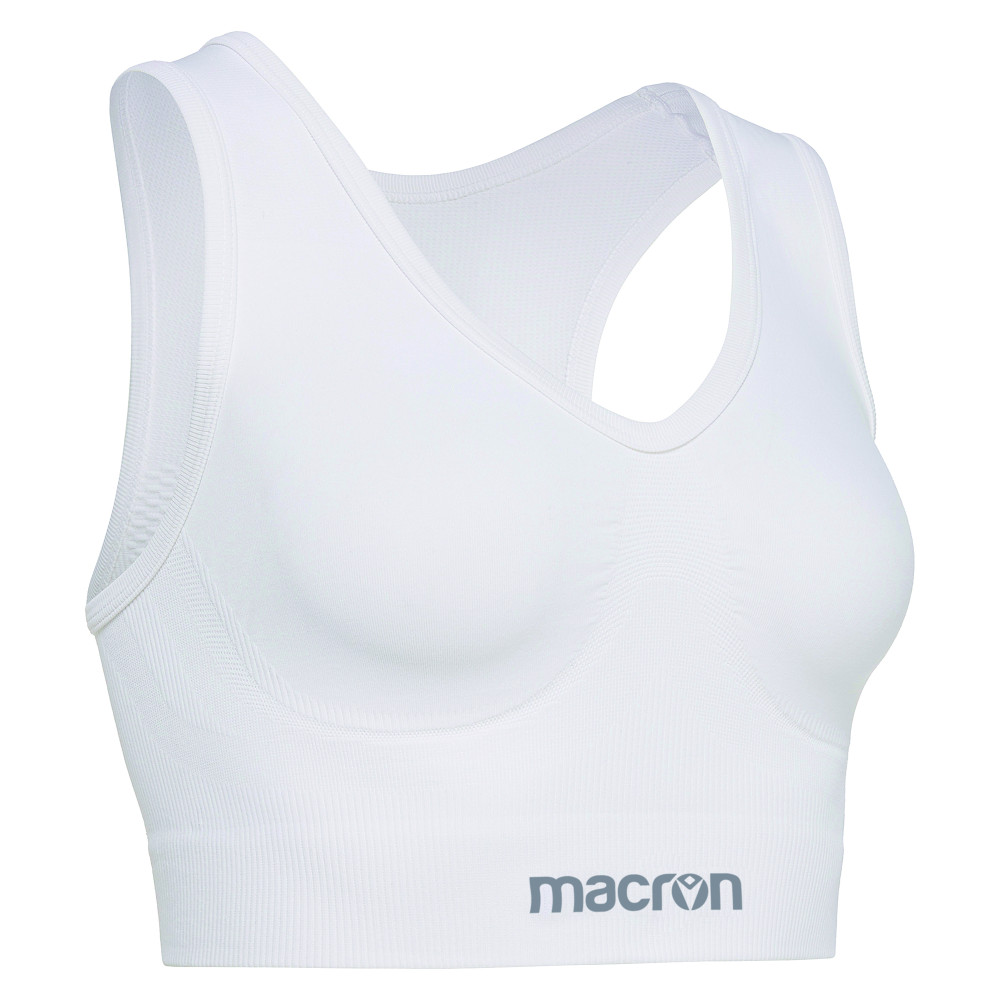 Cardiff University Mountaineering Club - PERFORMANCE ++ woman compression bra (White)