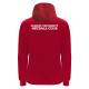 Cardiff University Netball - DRUM full zip hoody (Red)