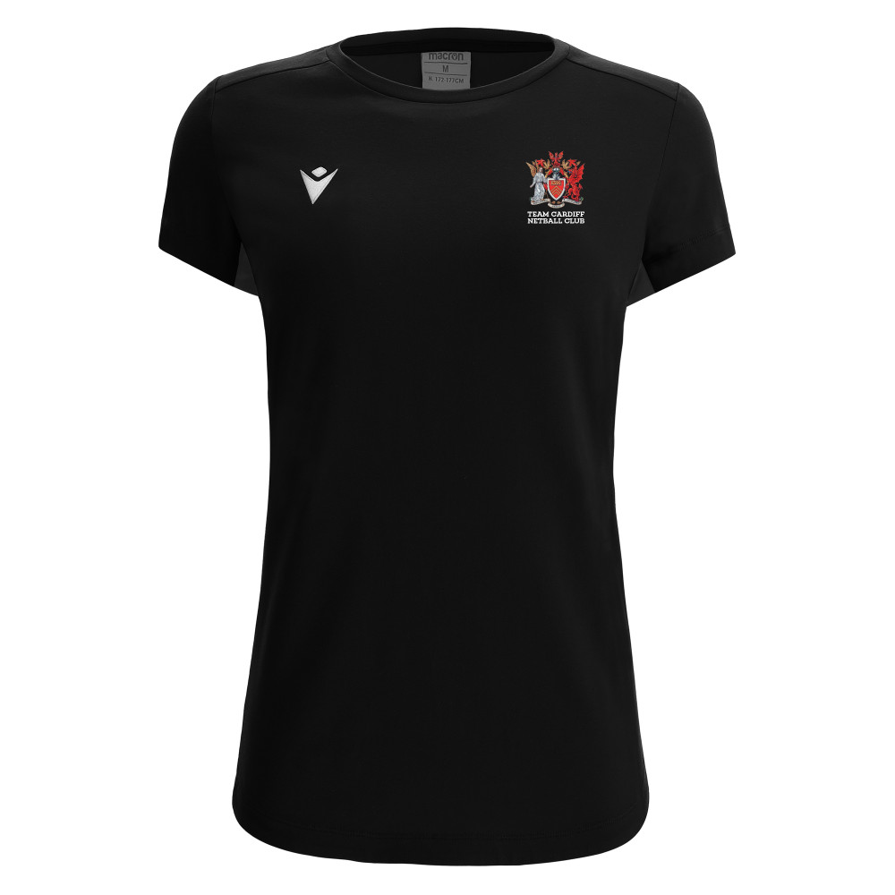 Cardiff University Netball - LUTE T-shirt (Black)