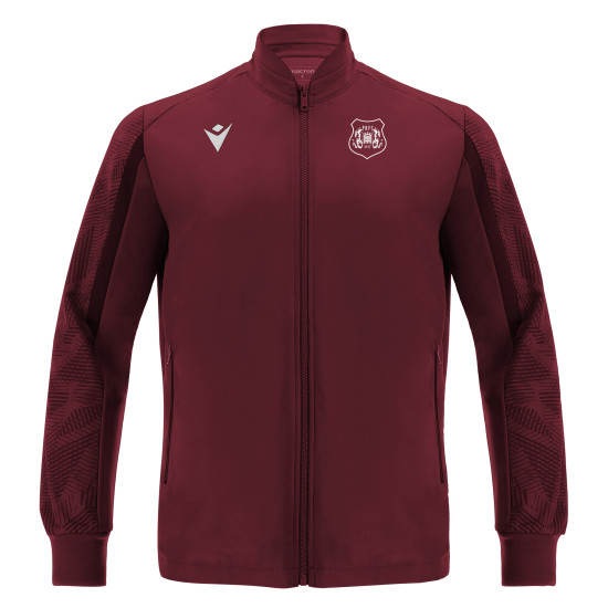 Cardiff University Politics Rugby - ACHILLES microfiber full zip top (Maroon)
