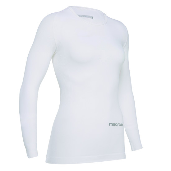Cardiff University Polo Club - PERFORMANCE ++ woman compression long sleeves top (White)
