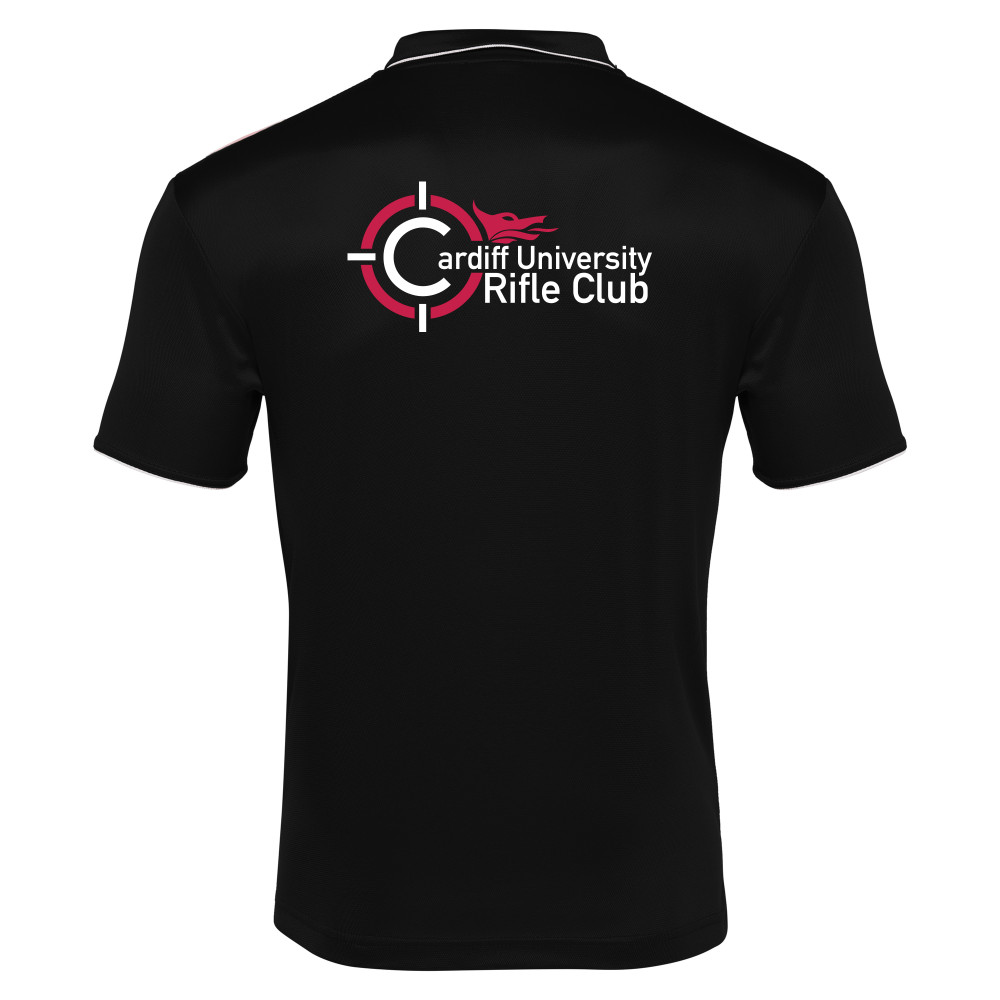 Cardiff University Rifle Club - DRACO polo (Black)
