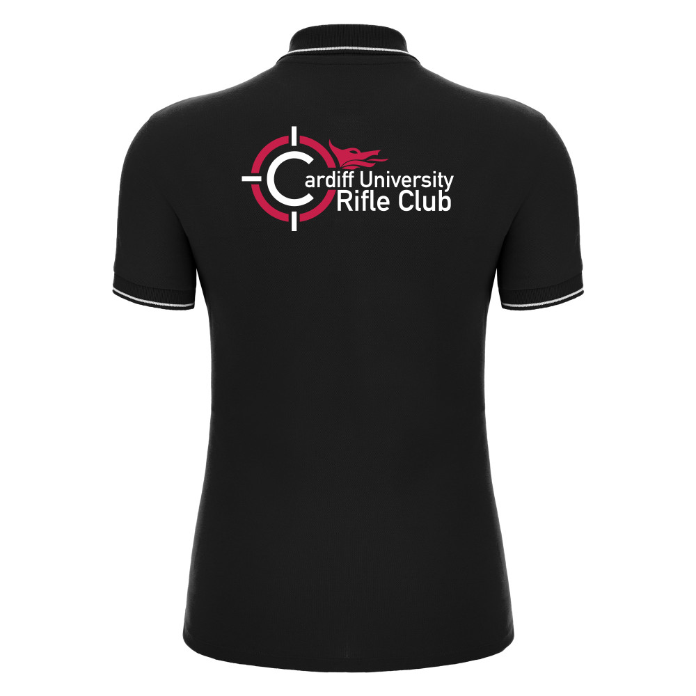 Cardiff University Rifle Club - WALTZ ECO polo (Black)