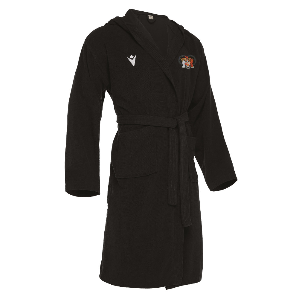 Cardiff University Road Cycling - VORTEX bathrobe (Black)