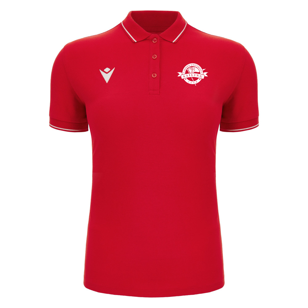 Cardiff University Sailing Club - WALTZ ECO polo (Red)