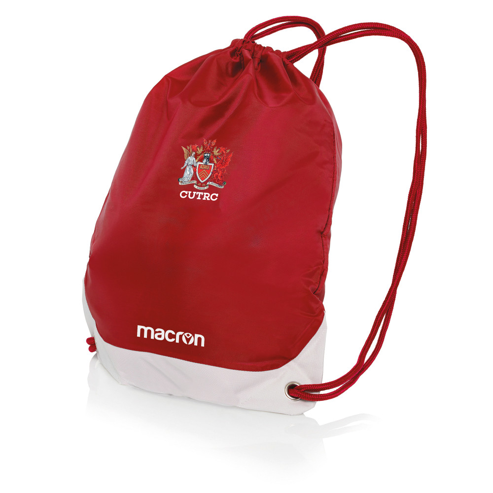 Cardiff University Touch Rugby - CAMPUS gym sack (Red)