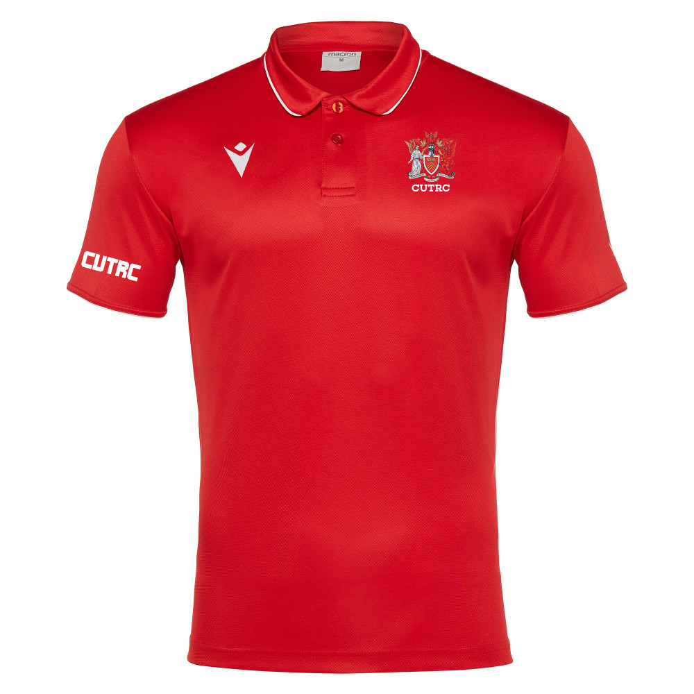Cardiff University Touch Rugby - DRACO HERO polo (Red)