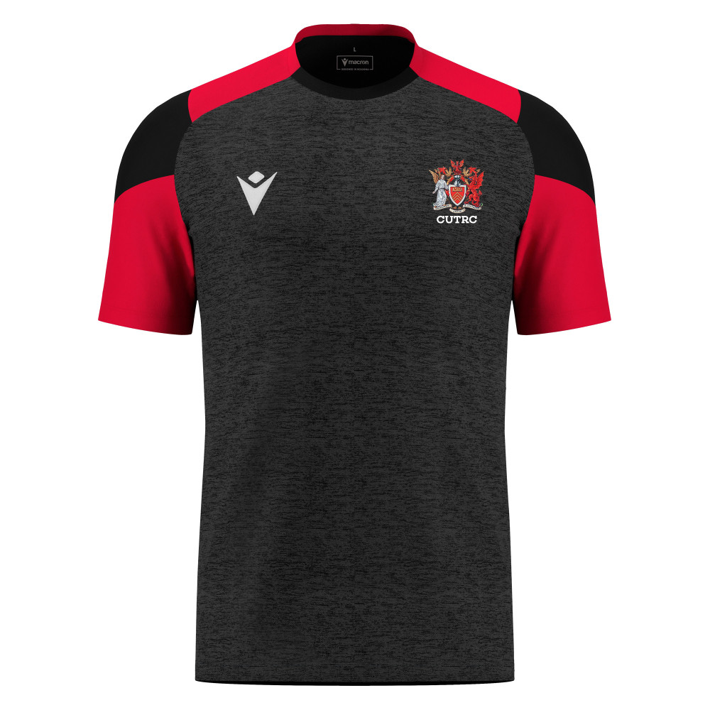 Cardiff University Touch Rugby - GOLEM shirt (Black/Red)