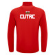 Cardiff University Touch Rugby - PIAVE 1/4 zip top (Red/White)