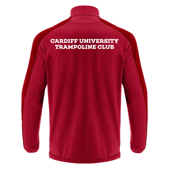 Cardiff University Trampoline Club - ARNO 1/4 zip top (Red)